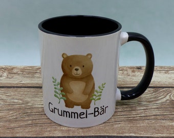 Cup with the name bear in the color of your choice