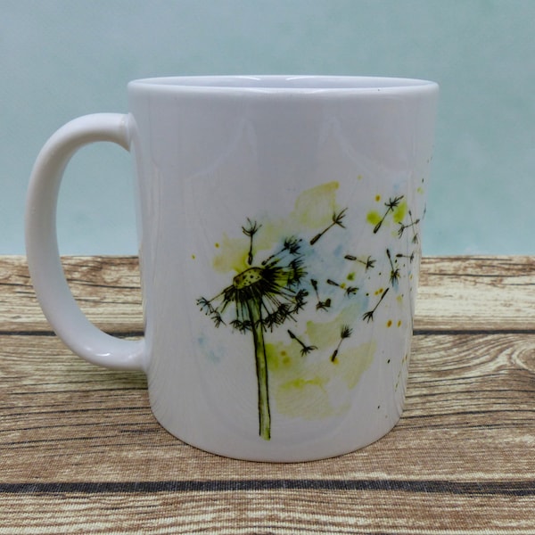 Cup of dandelion customizable
