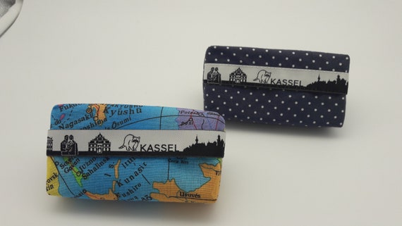 Kassel Skyline Tissue Pouch As Memory Or Voucher Gift For Etsy