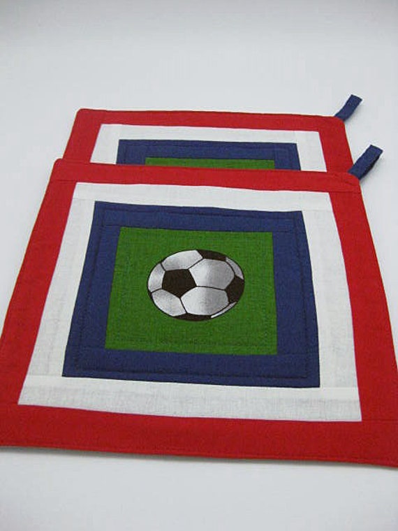 World Cup Goal For France One Pair Of Potholder For Soccer Etsy