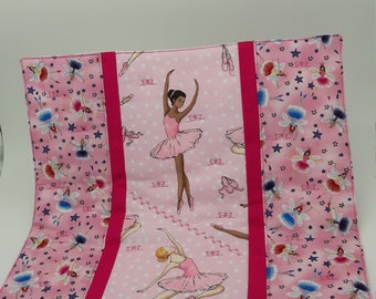 Placemat for kids, colored, ballet dancer, eyecatcher at breakfast, lunch, dinner