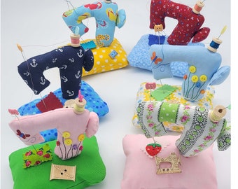 Small pincushion, little sewing machine, not only decortion