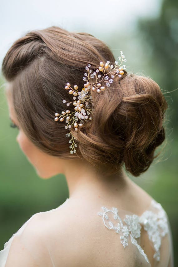 Bridal Hair Accessories Wedding Hair Piece Bridal Headpiece Etsy