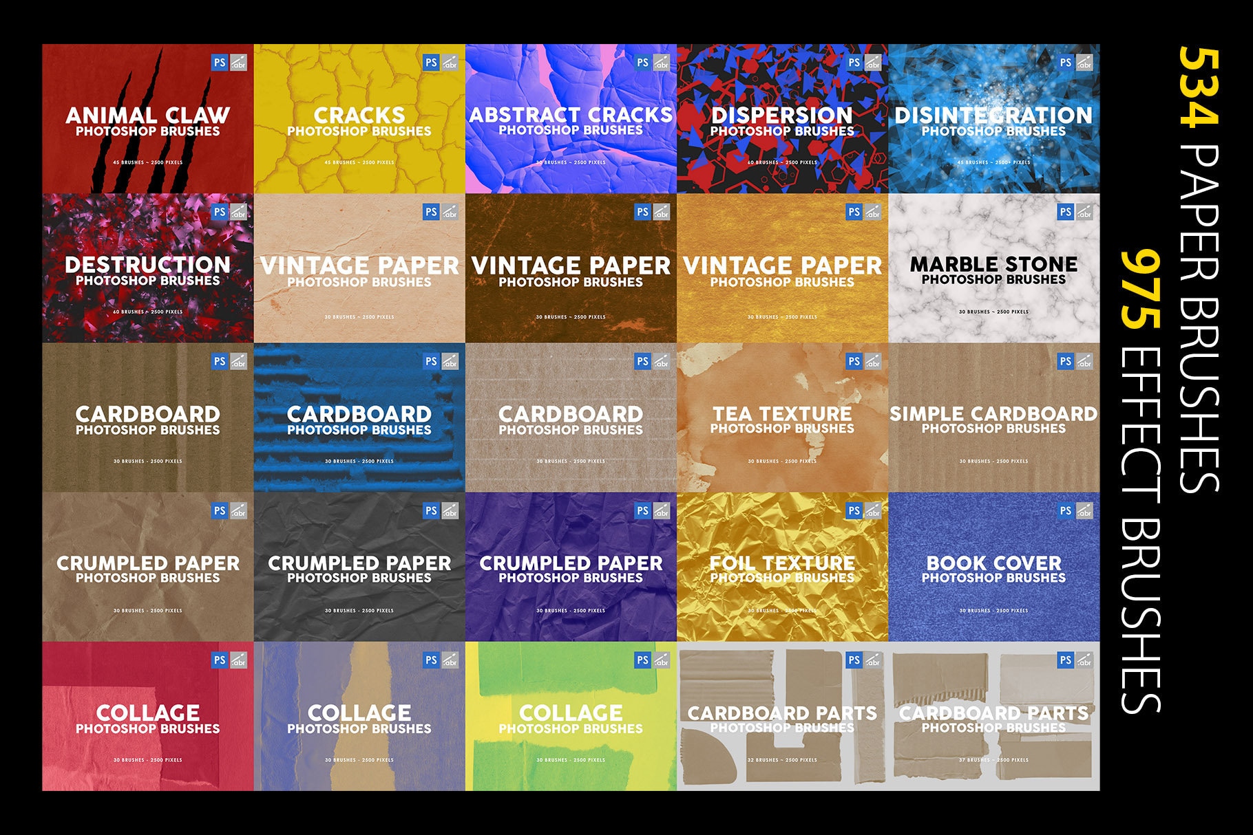 3000 Photoshop Brushes Bundle Photoshop Overlays Effects - Etsy