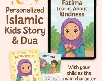 Cuento islámico personalizado para niños: ideal para cualquier ocasión.