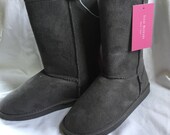 Womens Slippers, Isaac Mizrahi Slippers, Size 7 Gray Slippers