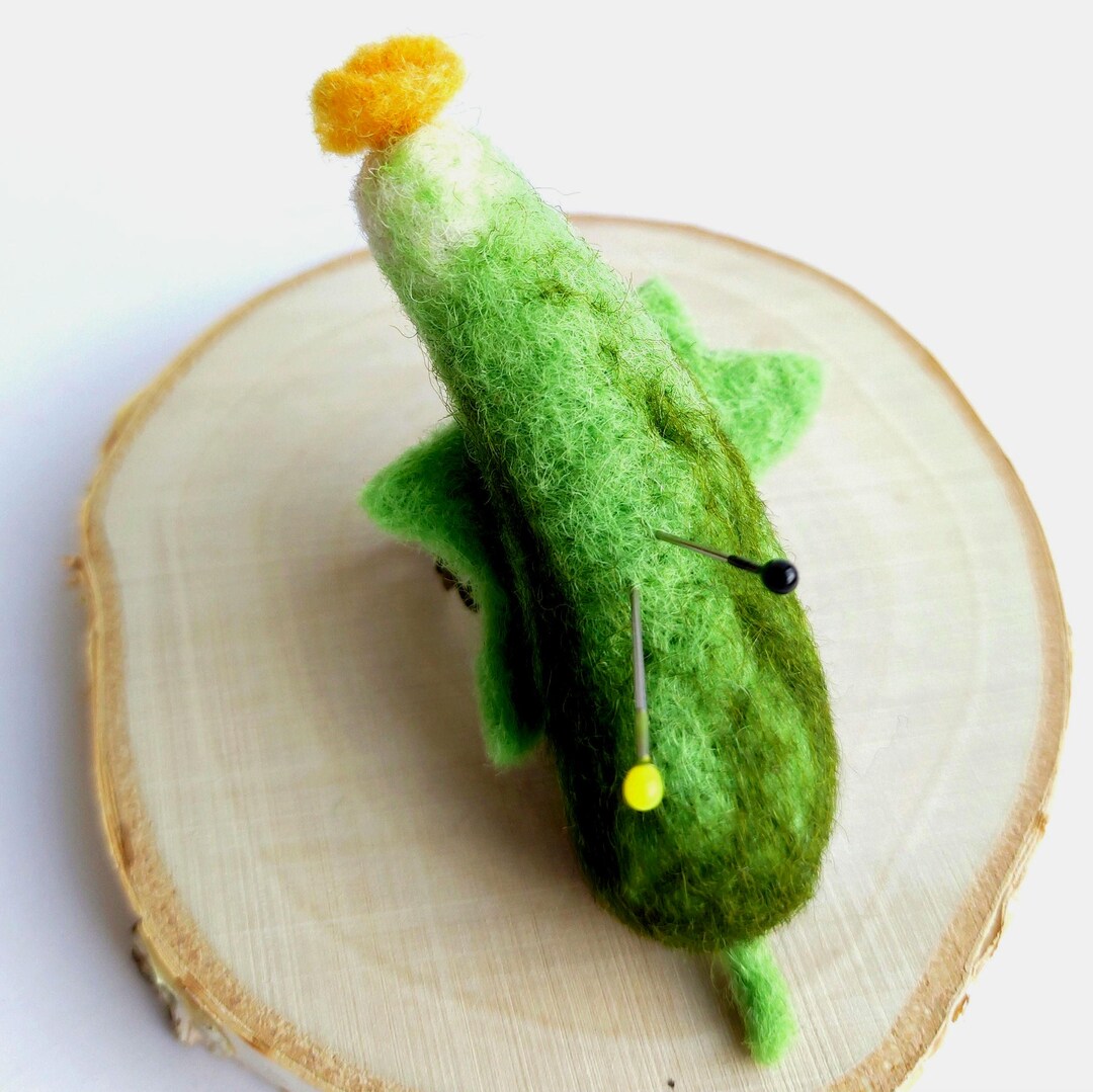 Green Cucumber Pincushion Ring for Tailor Mom - Etsy