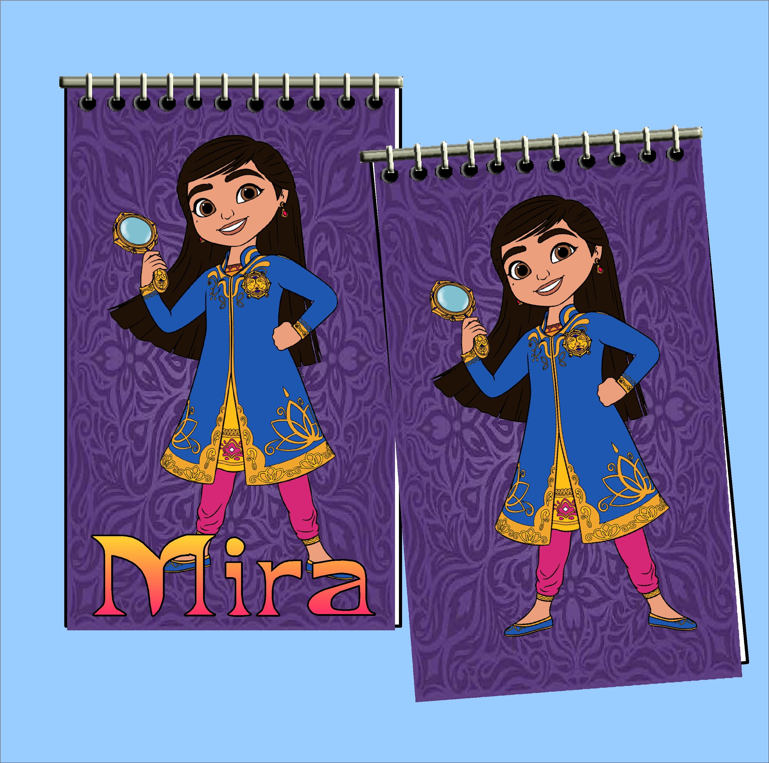 Mira the Royal Detective Personalized Notebook Party Favors