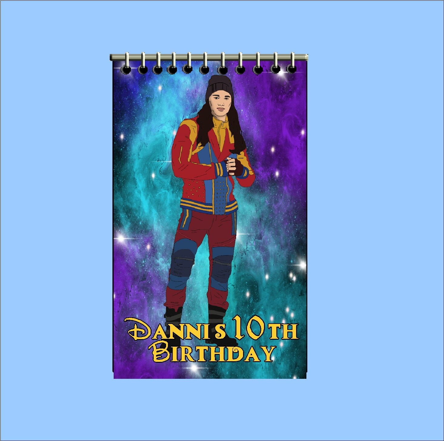 Evil Notebook Villain Kid Personalized Notebook, Evil Villains Kids Custom Note Book ...