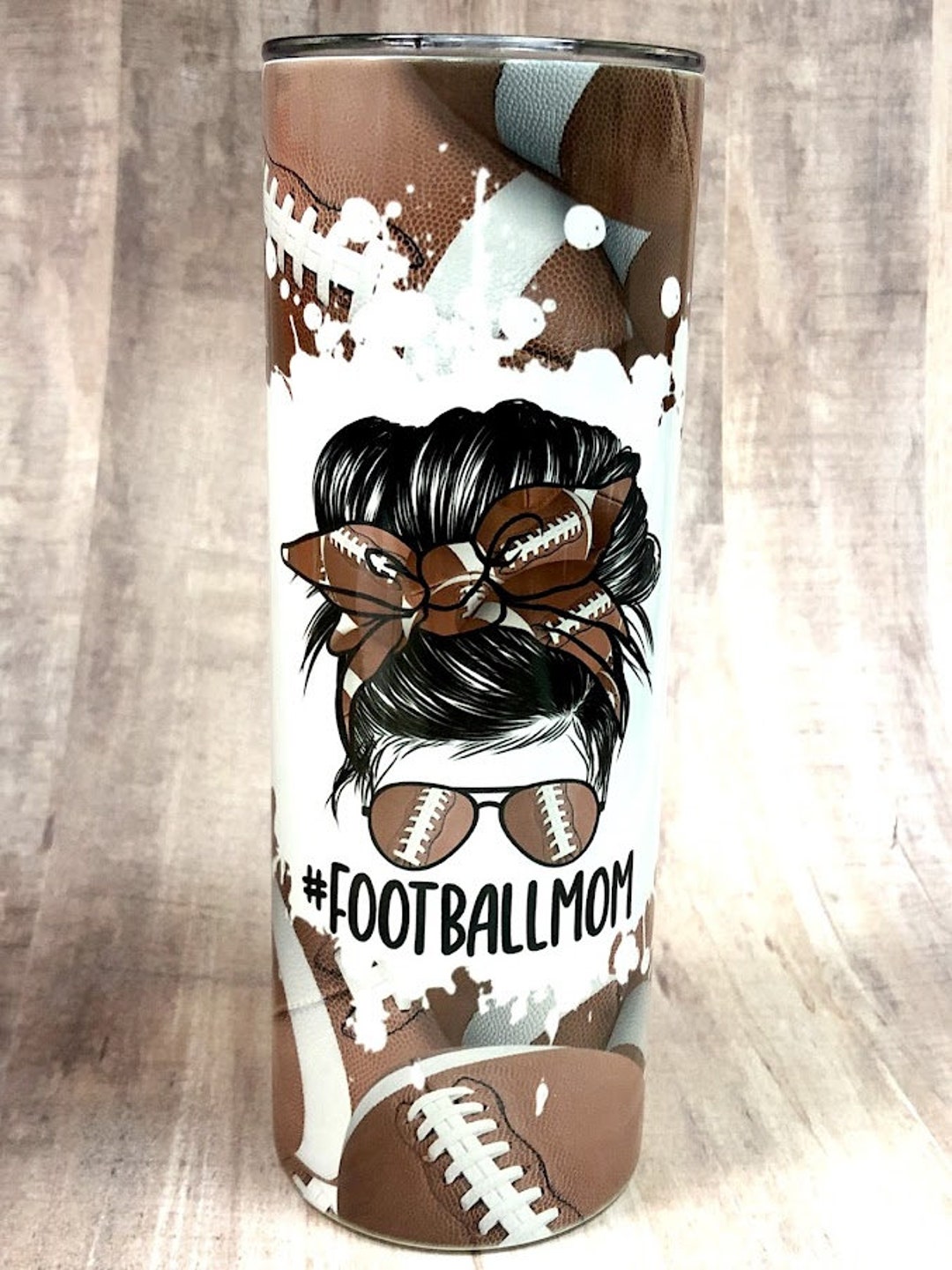 Livin' That Football Mom Life Tumbler