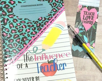 The Influence of a Teacher Notebook Gift Set