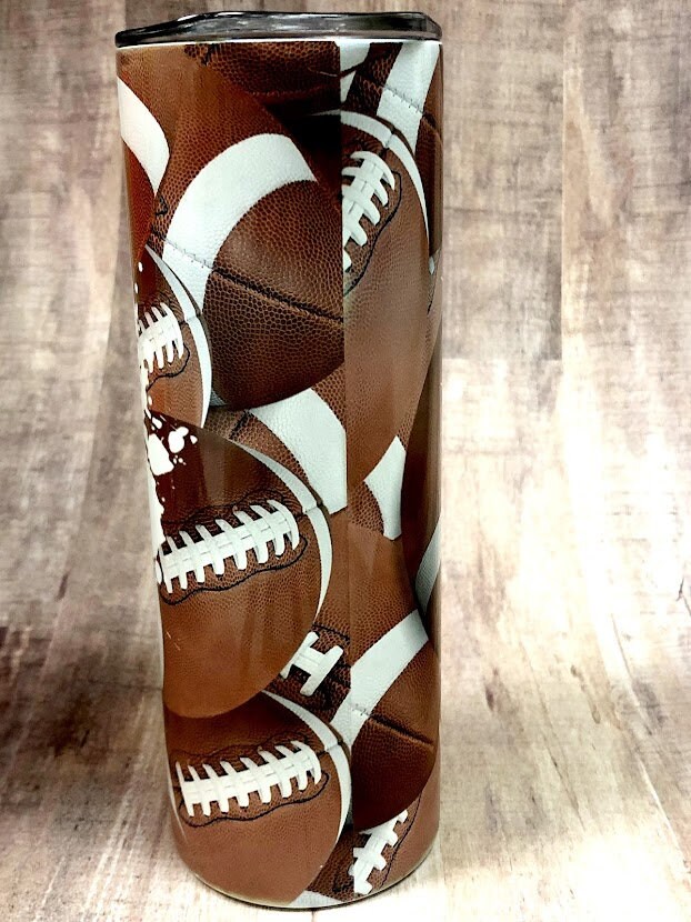 FootBall Mom Tumbler – Cramer's Custom Creations