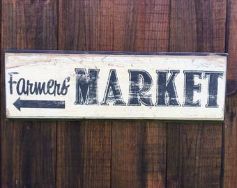 Custom made Farmers Market Sign