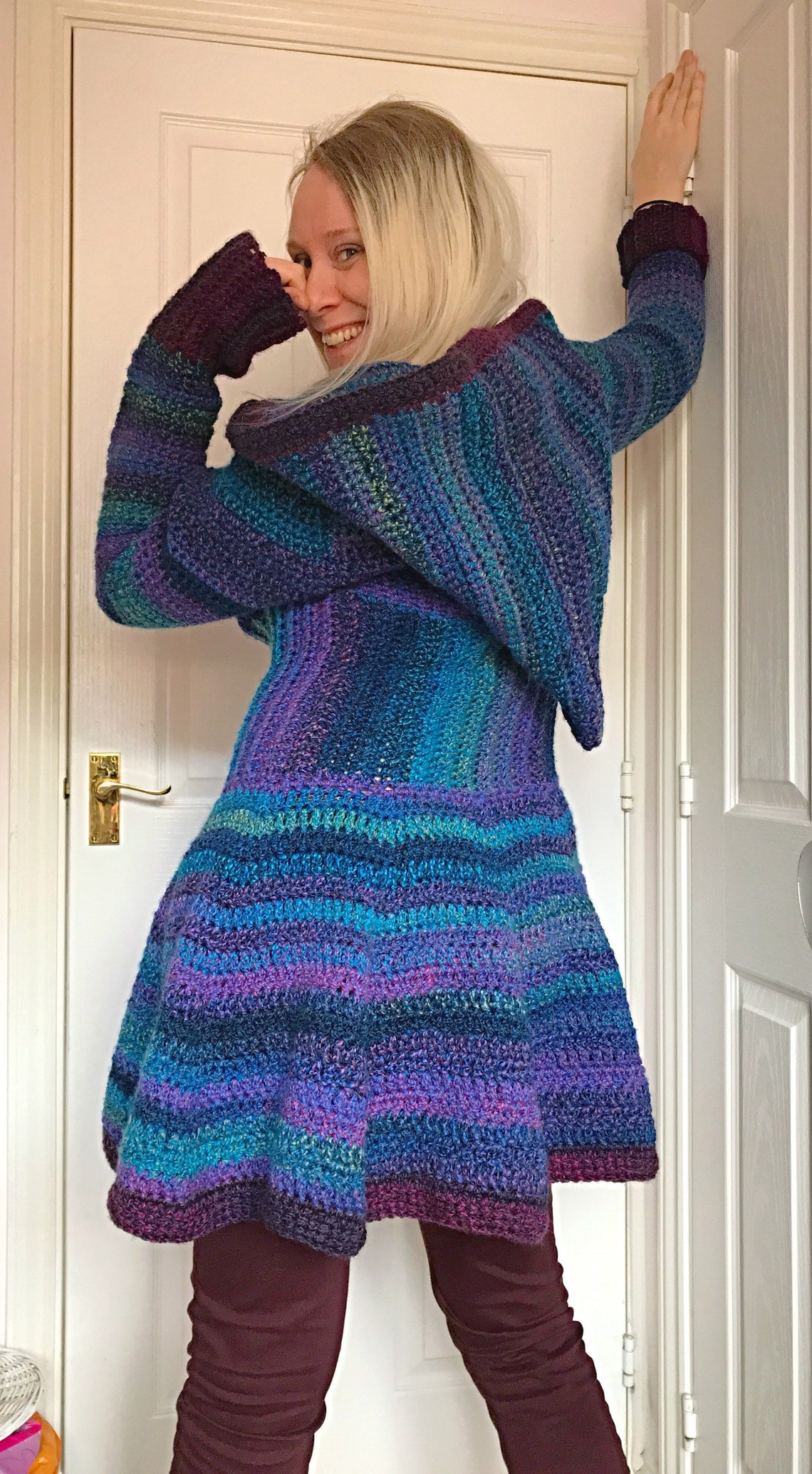 Crochet PATTERN PDF Titania Pixie Jacket 4 Sizesadult Etsy UK