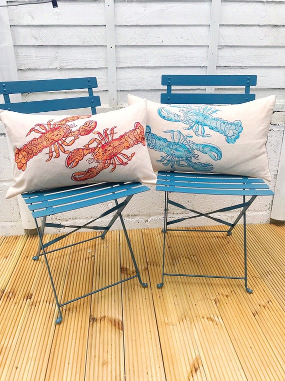 red bolster cushion
