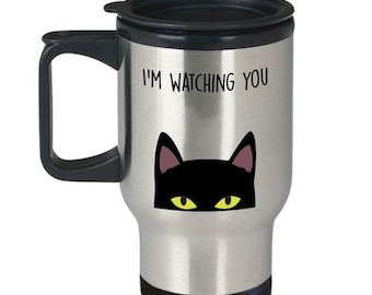 Funny Aunty Acid Travel Mug Stainless Lined Coffee Tumbler Hilarious Gifts for Cat Lovers Tree-Free Greetings 16-Ounce Lesson from Cats SG78388 Funny Aunty Acid Travel Mug Stainless Lined Coffee Tumbler Hilarious Gifts for Cat Lovers Tree-Free Greetings 16-Ounce Lesson from Cats SG78388