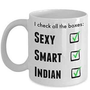 LIMITED SALE Indian Pride Mug, Indian mugs, Indian coffee mugs, funny Indian mug