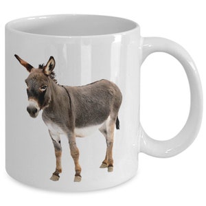 Baby Donkey Mug Funny Tea Hot Cocoa Coffee Cup Novelty Birthday Christmas Anniversary Gag Gifts Idea image 2