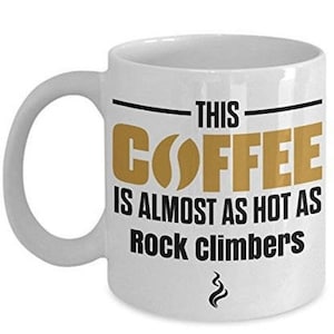 VENDA LIMITADA Caneca Rock Climbers, caneca de café Rock Climber, caneca engraçada Rock Climber