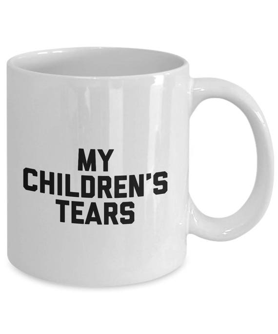 children's tears mug