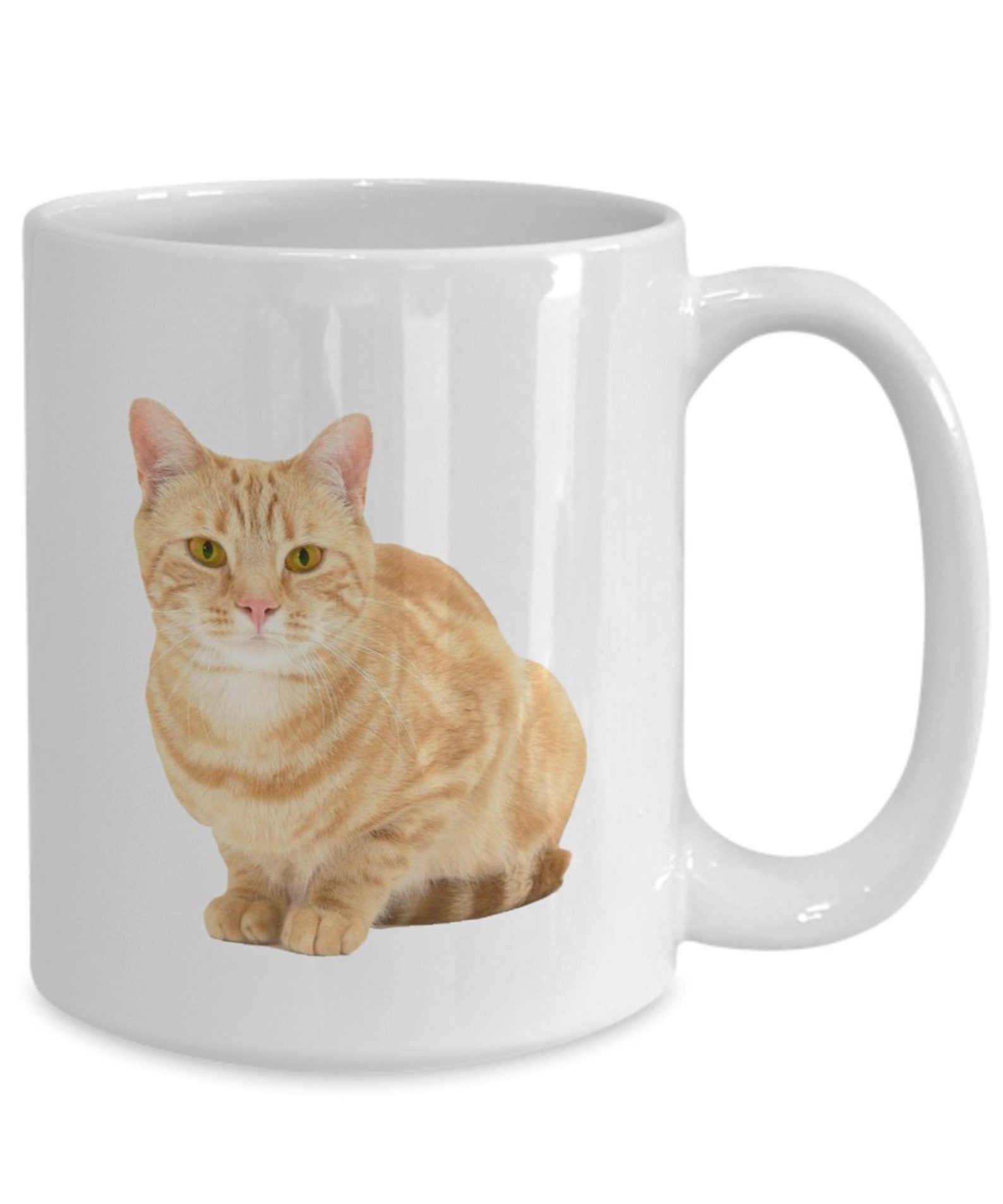 LIMITED SALE Orange Tabby Cat Mug Orange Tabby Cat Coffee Etsy