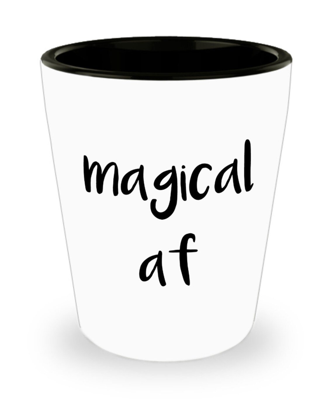 Magical Af Shot Glasses Novelty Birthday Gift Idea Etsy
