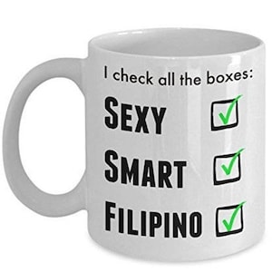 LIMITED SALE Filipino Pride Mug, Filipino mugs, Filipino coffee mugs, funny Filipino mug