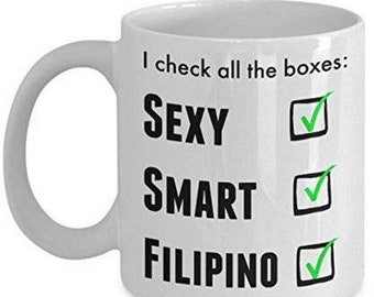 LIMITED SALE Filipino Pride Mug, Filipino mugs, Filipino coffee mugs, funny Filipino mug