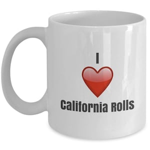 I Love California, California Mug, California Coffee Mug, California Gifts