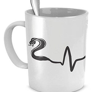 BEGRÄNSAD REA Ormkaffemugg, Ormhjärtslag, Ormmugg, Ormgåvor