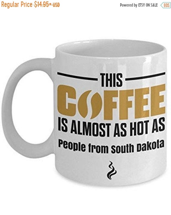 Uitdaging Gebakjes ongeduldig BEPERKTE verkoop South Dakota koffiemok South Dakota mok - Etsy België