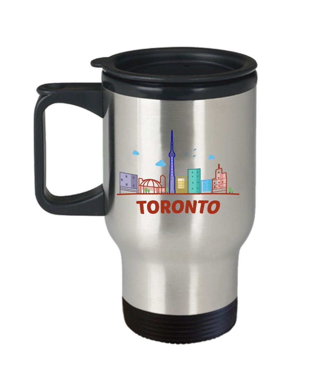Holiday Travel Coffee Cup Hot Cocoa Tea Tumbler To Go Cup Mug