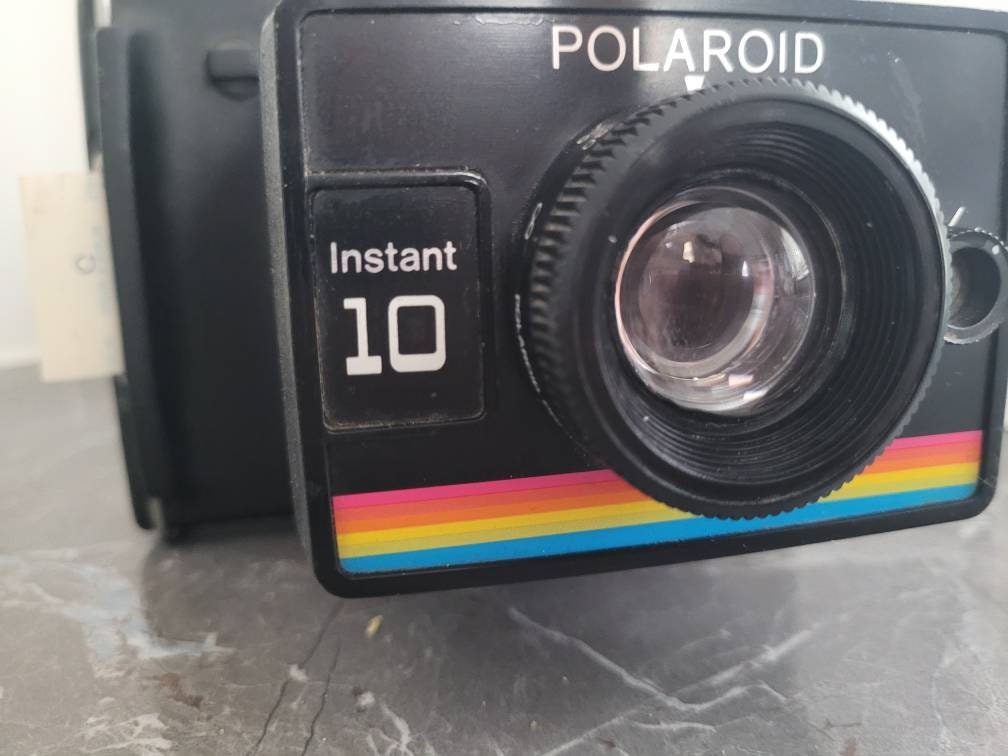 Polaroid Land Instant 10 (1976-1980) - Appareil Photo Vintage Avec Boîte Et Documents