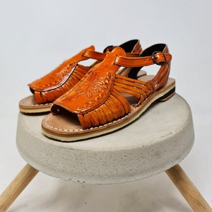 Wunderschöne Ledersandalen für Damen. Huaraches für Damen, hergestellt in Mexiko