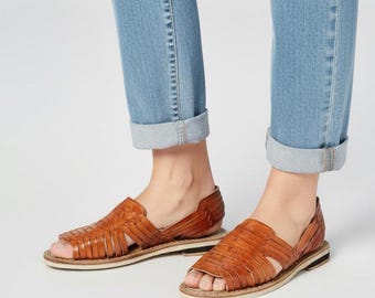 Huaraches de mujer en color shedron con punta abierta: ¡lucirás increíble este verano!