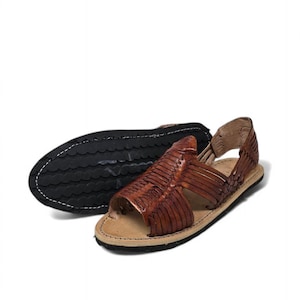 Huaraches color tabaco