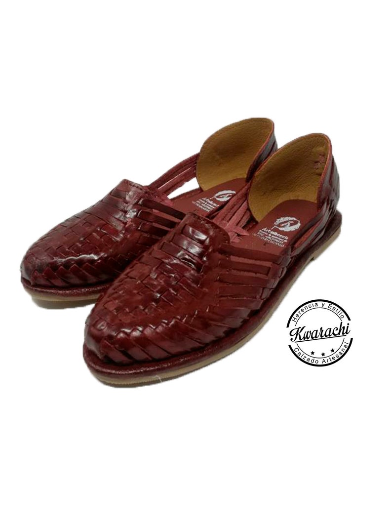 huaraches leather womens