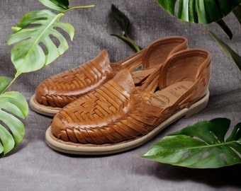 Mexican Huaraches for Women in Walnut Color | Authentic, Comfortable and Classic | Direct Shipping from Mexico