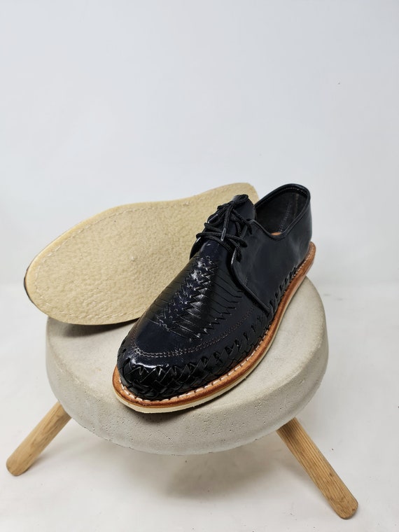 Huaraches mexicanos con cordones para hombre zapatos | Etsy México