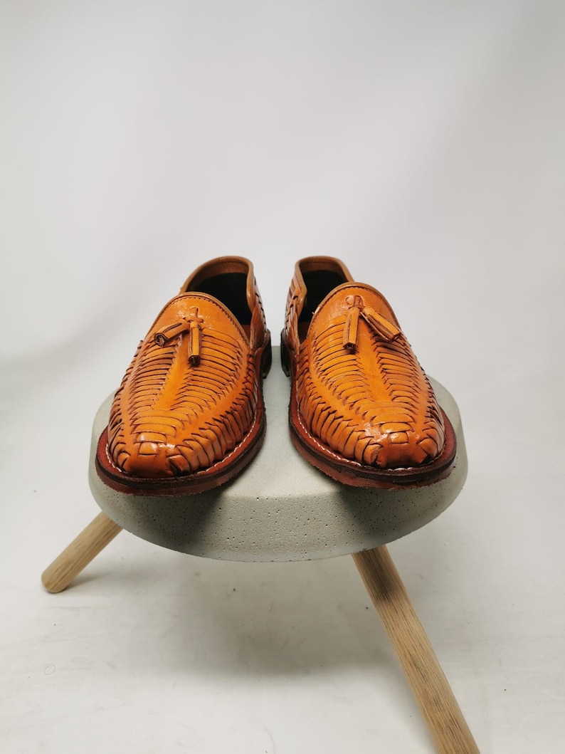 Mexican Huaraches for Men 100 Leather Shoes Made in Mexico. Etsy
