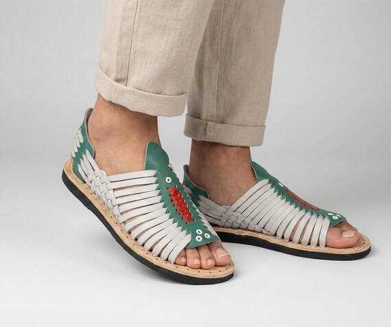 huaraches de correa mexicanos
