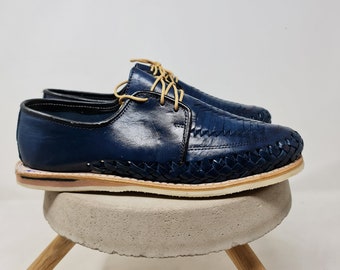 Huaraches cerrados con cordones para hombre. Zapatos | Etsy Polska