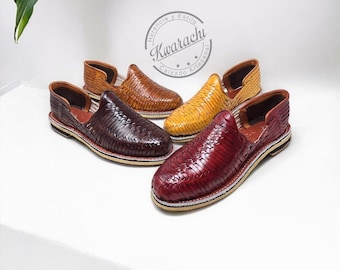 Huaraches messicani da uomo con suola in cuoio – Colori: cioccolato, miele, rossastro e tabacco – Realizzati a mano e comodi, tutte le taglie
