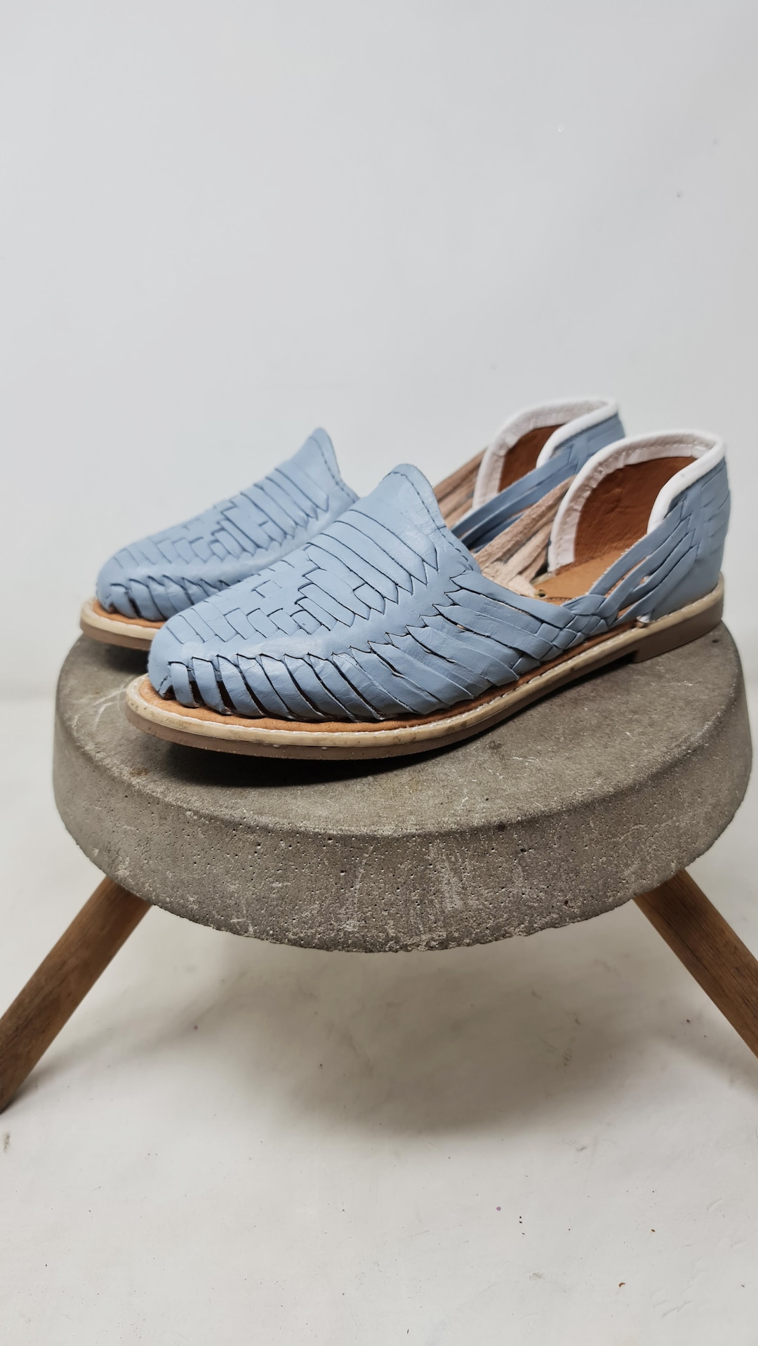 mujer huaraches mexicanos