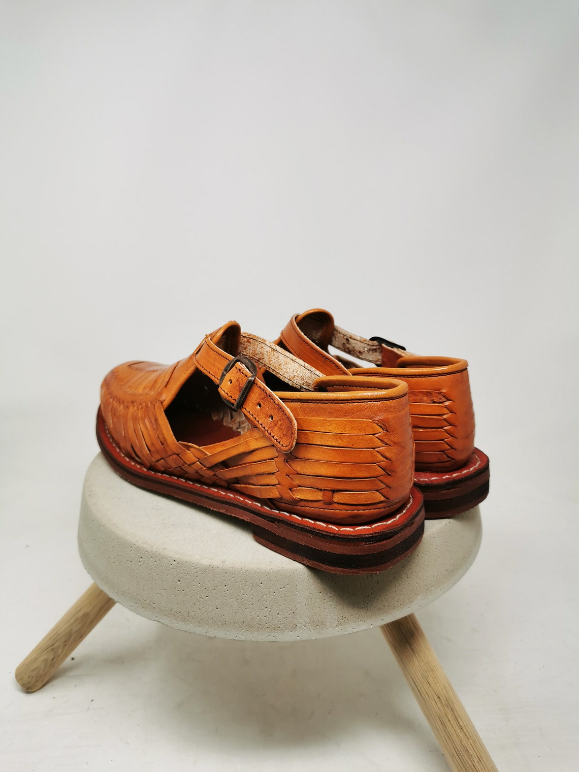 huaraches with ankle strap