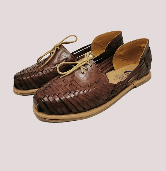 Brown Huaraches With Laces for Women Last Pairs With Discount Etsy Canada