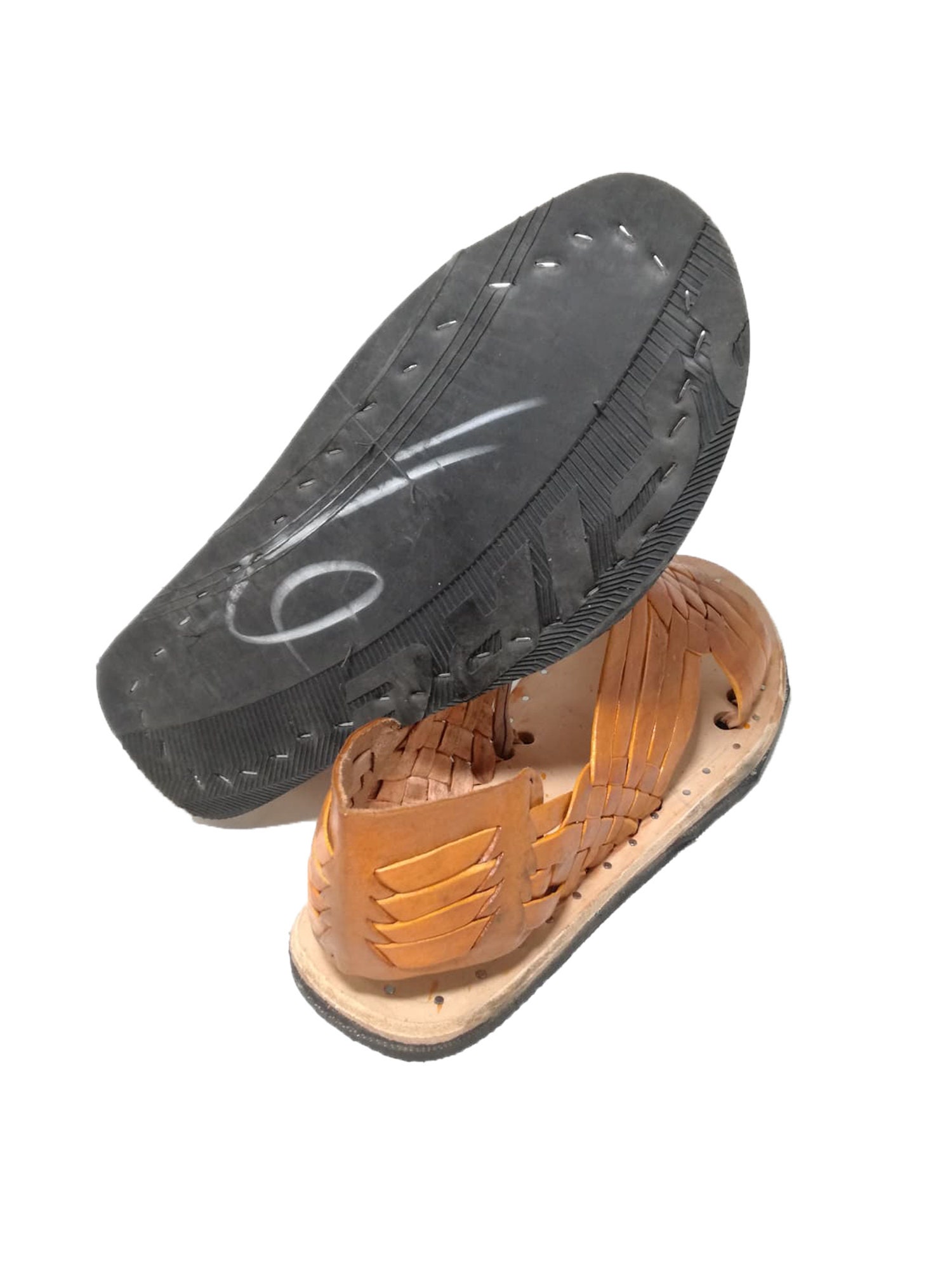 huaraches leather sandals mens