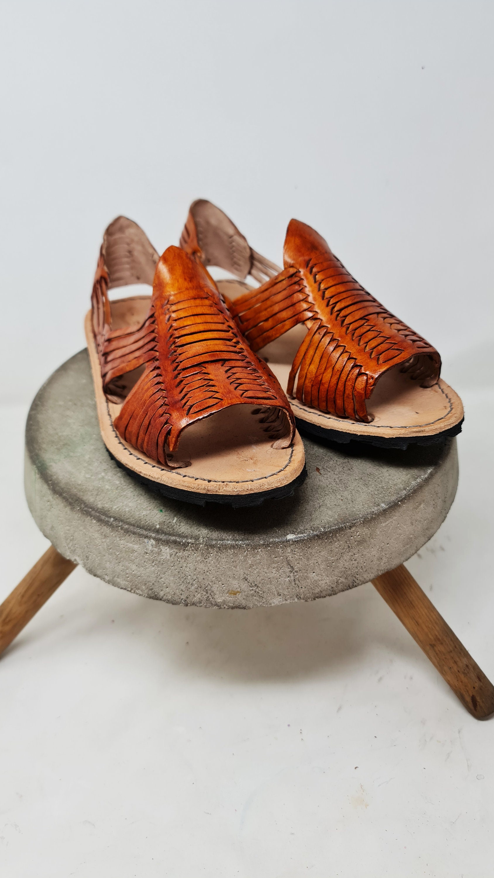 YUKETEN Alejandro Woven Leather Huarache Sandals for Men | MR PORTER