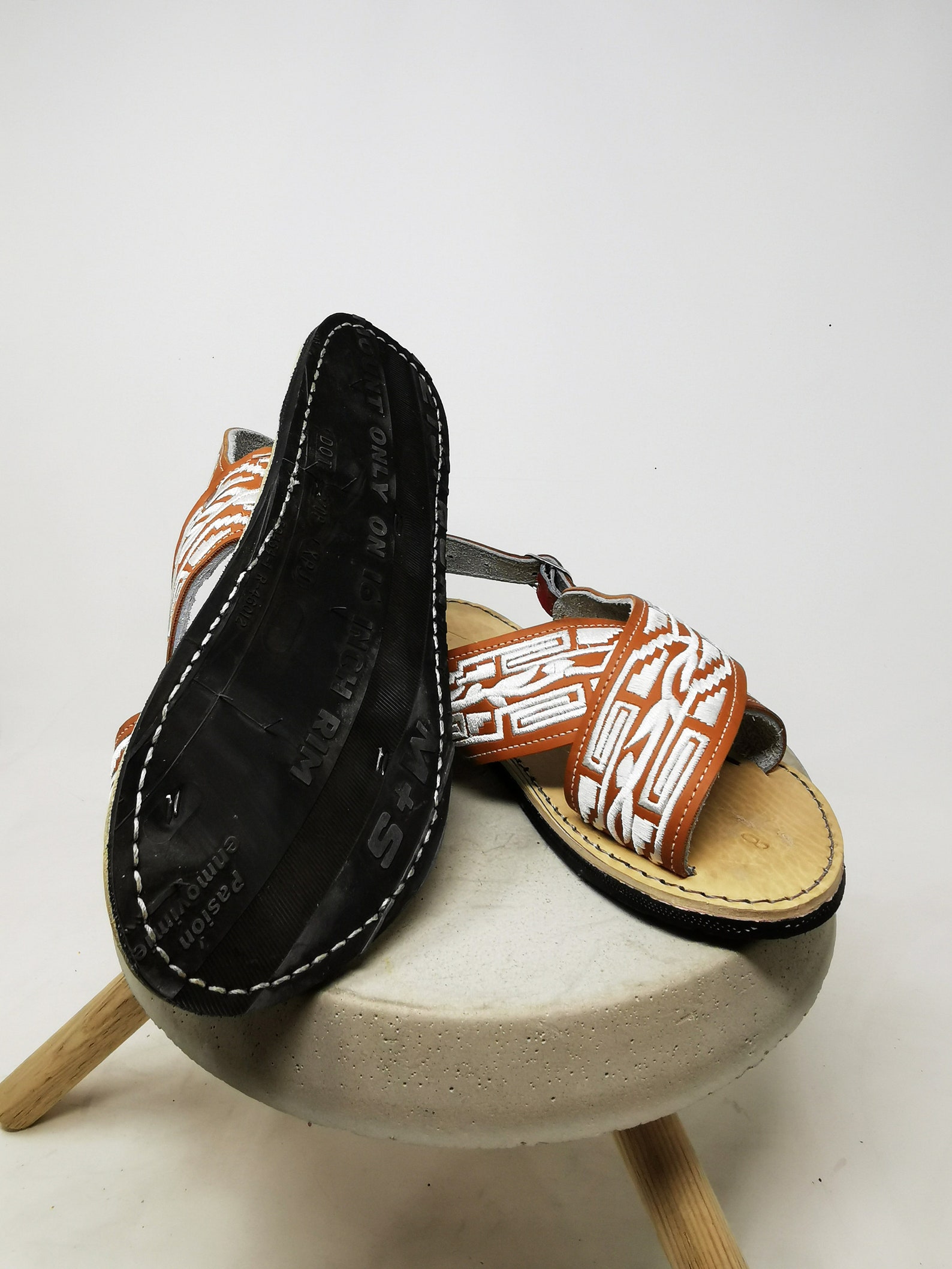 huaraches leather womens