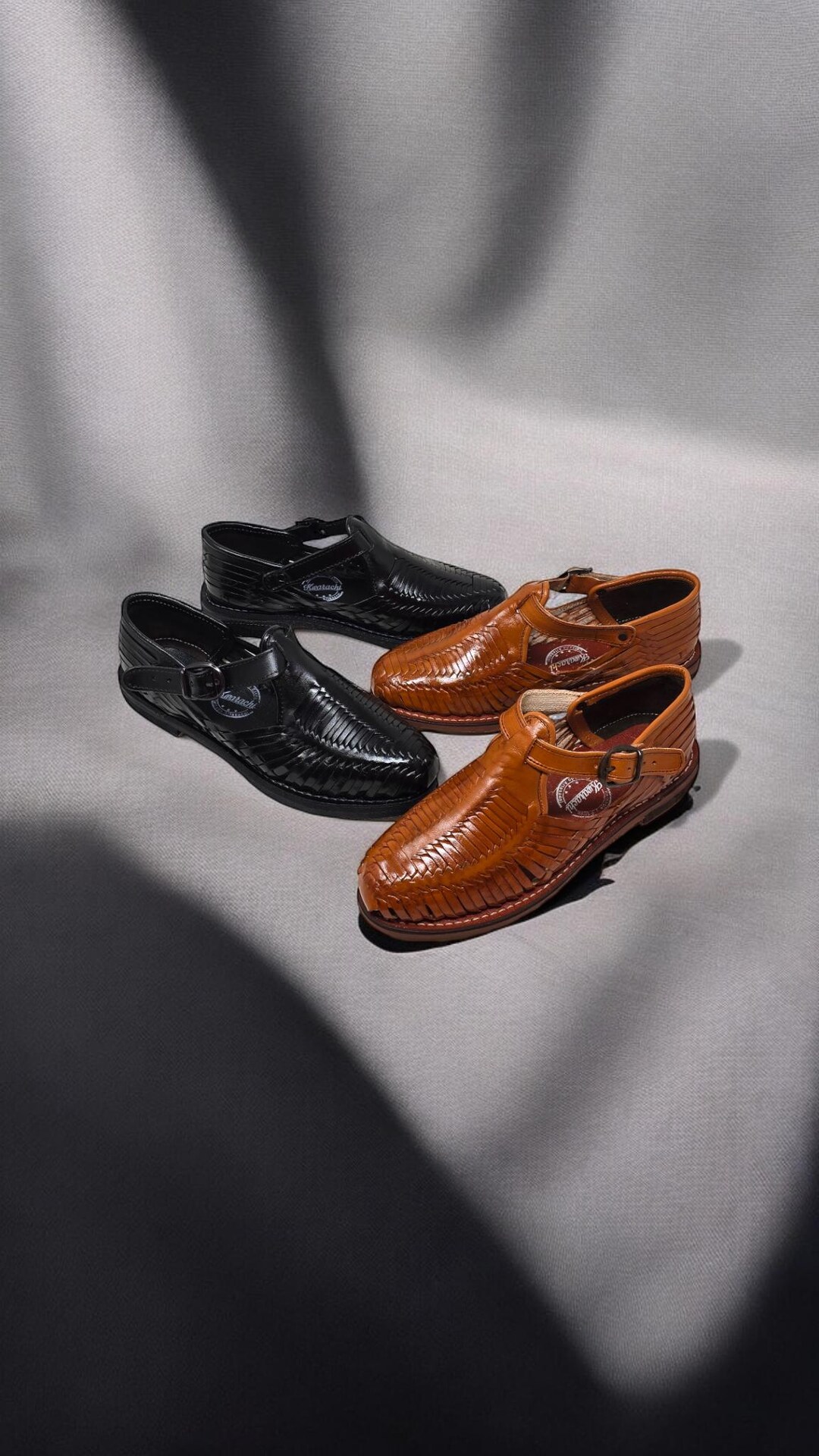 huaraches closed toe